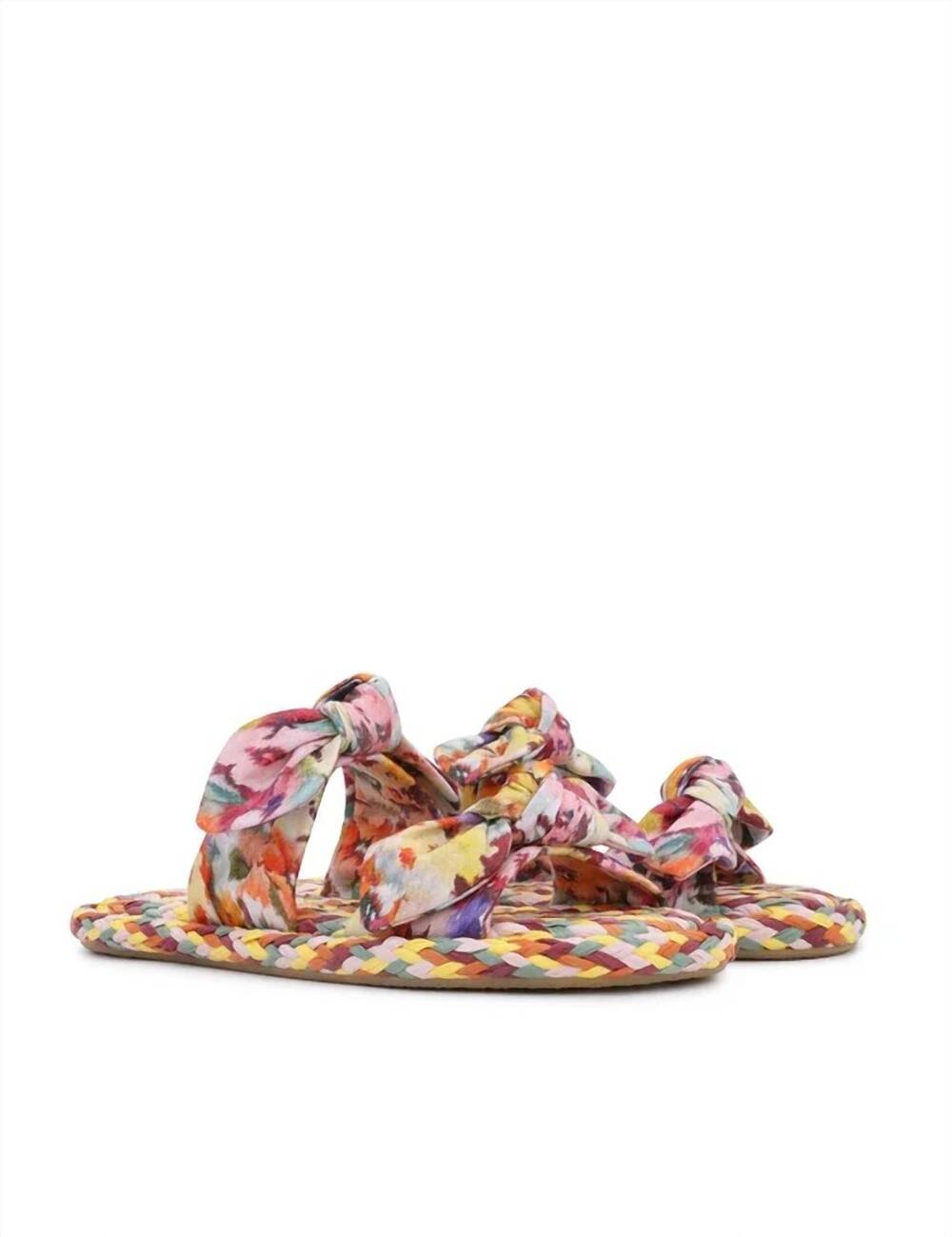 NEW ZIMMERMANN women's carousel slide in multi floral